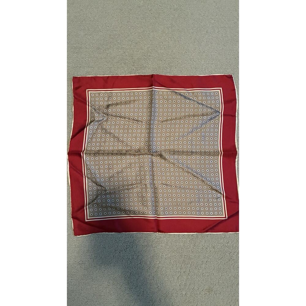 Barbara Blank Pocket Square Handkerchief